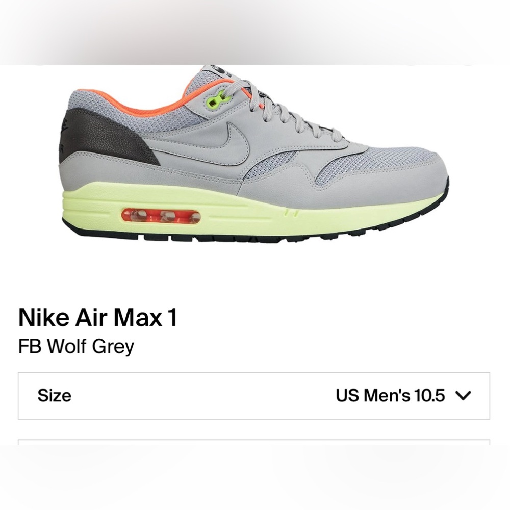 Nike Air max 10 1/2 great condition. Gently worn.